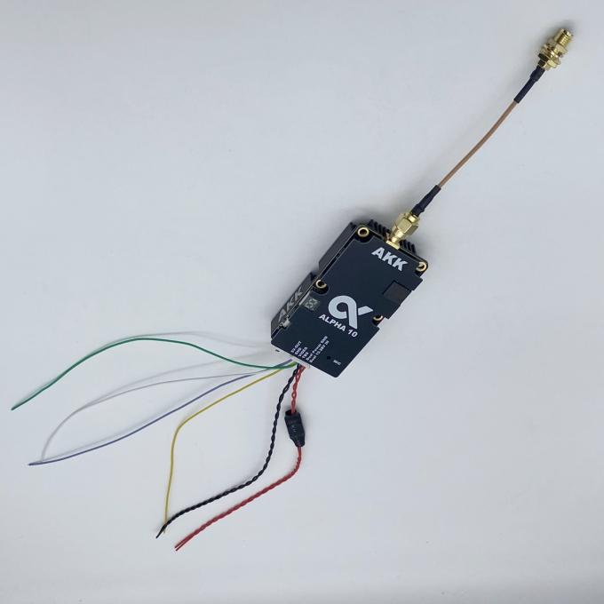 4.9G 5.8GHz FPV VTX 10W AKK Alpha 10 80CH 10 Watt Drone Video Transmitter TBS 6