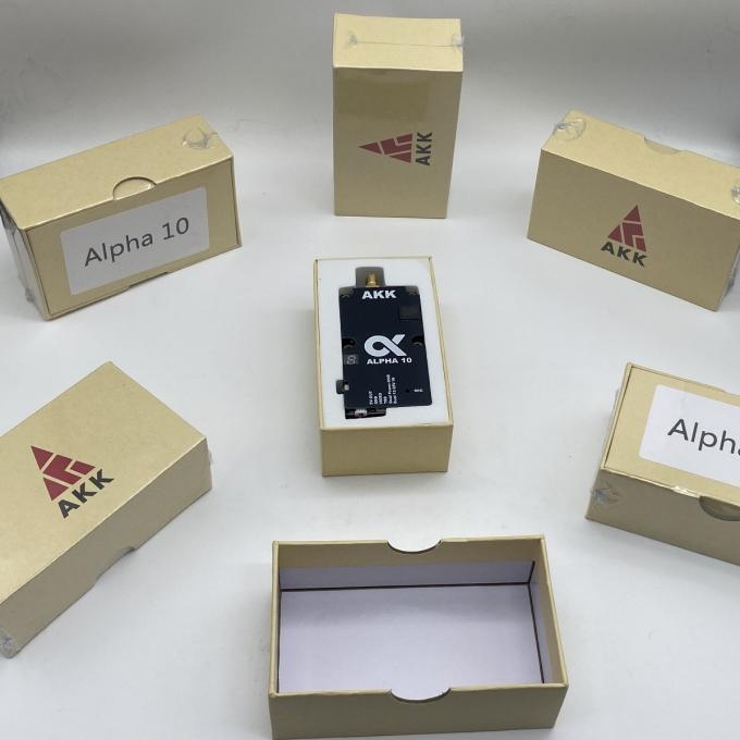 4.9G 5.8GHz FPV VTX 10W AKK Alpha 10 80CH 10 Watt Drone Video Transmitter TBS 9