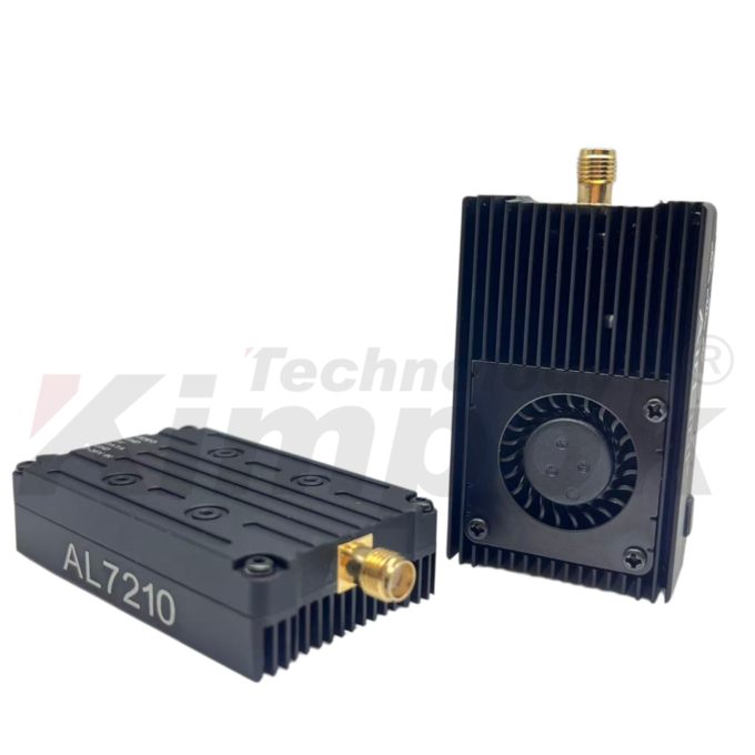 AL7210 6.1â7.2 GHz 10W High-Power Video Transmitter (VTX) â 64 Channels, IRC Tramp Remote Control 0
