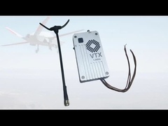 60 км 1,5 ГГц 5 Вт БПЛА FPV VTX Дрон Видеопередатчик 8 каналов 12-36В