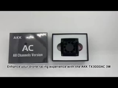 AKK Ultra Long Range VTX 4.9G 5.8G 3W до 20 км FPV VTX Беспилотный беспилотник видеопередача 80CHs