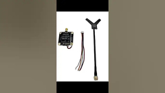 2.2G 4.5W 8-канальный видеопередатчик: Мощная передача сигнала FPV для дронов! #технологиидронов #fpvоборудование