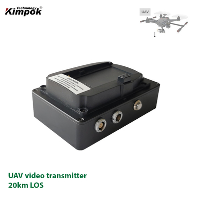 20 км дронов VTX Digital HD UAV видеопередатчик AES шифрование HD-MI вход