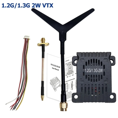 1.2G 1.3G 30km FPV видеопередатчик 1.2GHz 1.3Ghz 2W аналоговый VTX 8 каналов FPV VTX