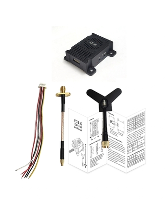 3.3Ghz FPV VTX 4W Дальнобойный видеопередатчик для беспилотных летательных аппаратов видеосвязь DC 12V-36V
