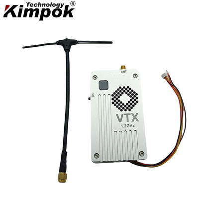 30 км 1,2 ГГц 5 Вт FPV VTX VRX Беспилотный видеопередатчик и приемник 1170MHz-1310MHz