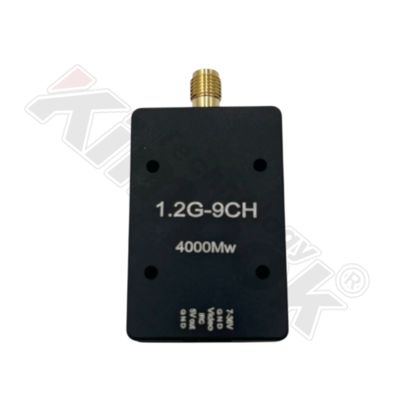 FPV VTX 1.2G 4W Беспроводной видеопередатчик 1.2 ГГц 25 мВт 2000 мВт 4000 мВт Регулируемый VTX