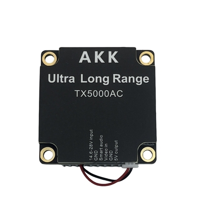 Части беспилотника AKK TX5000AC 5W 5.8GHz FPV VTX 96CH Трансмитер видеоролика для гонок 5.8G FPV Racing RC Quadcopter 48g Вес