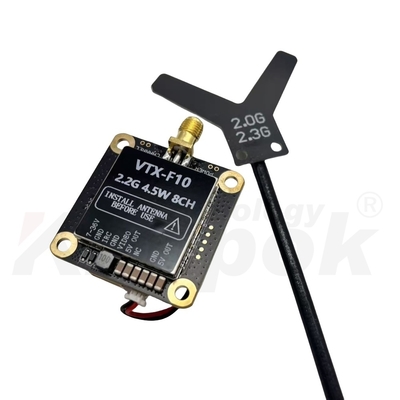 Новый 2.2G передатчик для беспилотных летательных аппаратов 4.5W VTX мощность стабильное изображение улучшенный опыт полета