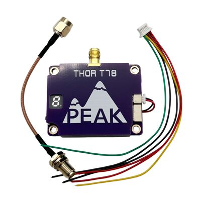 Peak THOR T78 Высокопроизводительный дальнобойный FPV VTX с превосходным проникновением сигнала для расширенного покрытия
